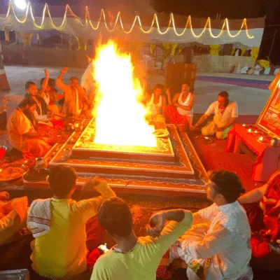माँ बगलामुखी हवन