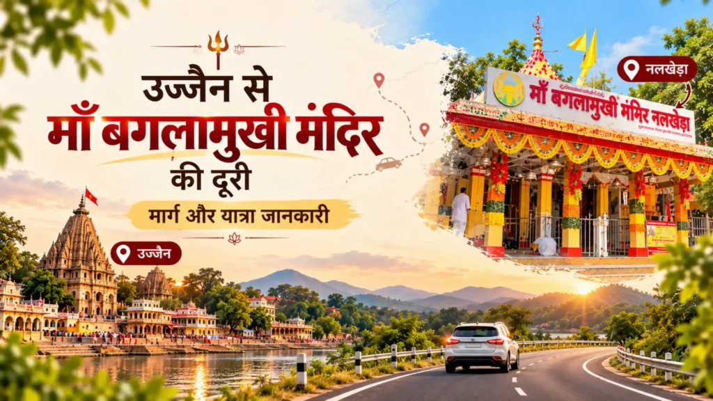 Baglamukhi Distance from Ujjain